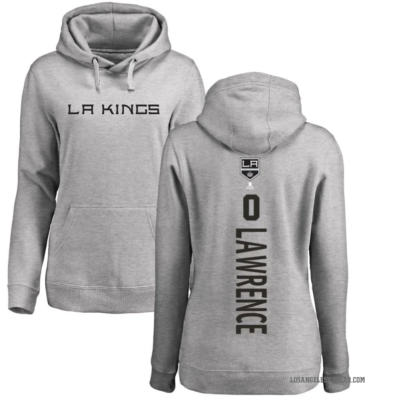 Kaleb Lawrence Women's Los Angeles Kings Branded Ash Backer Pullover Hoodie