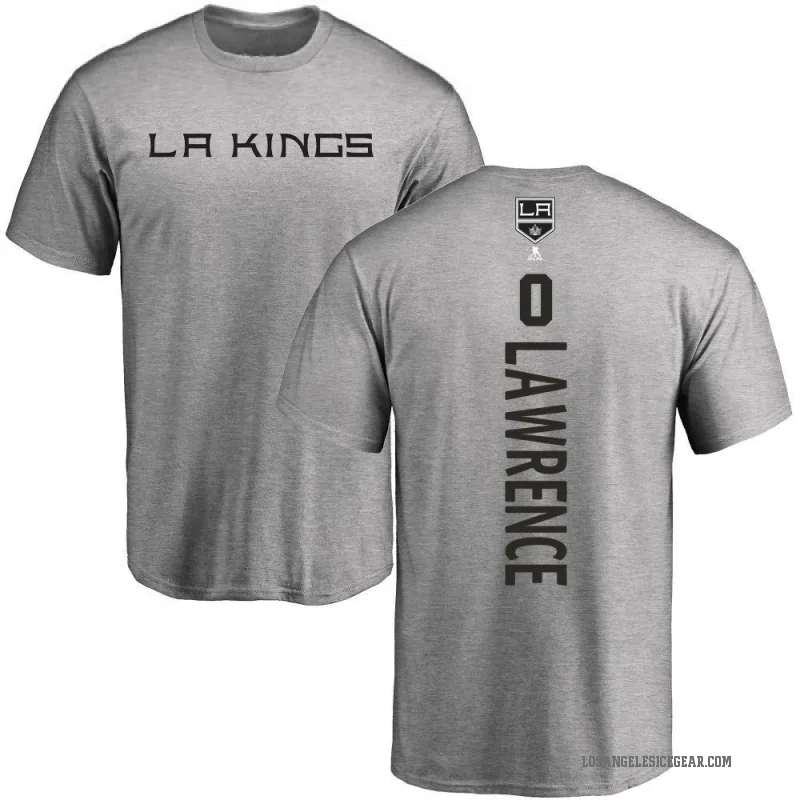 Kaleb Lawrence Youth Ash Los Angeles Kings Backer T-Shirt -