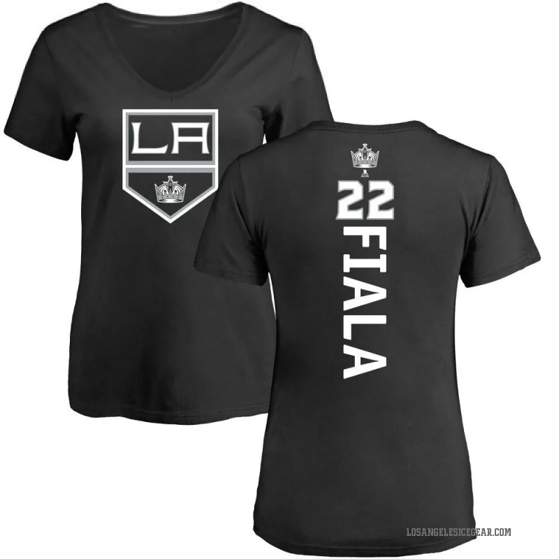 Kevin Fiala Women's Black Los Angeles Kings Backer T-Shirt -