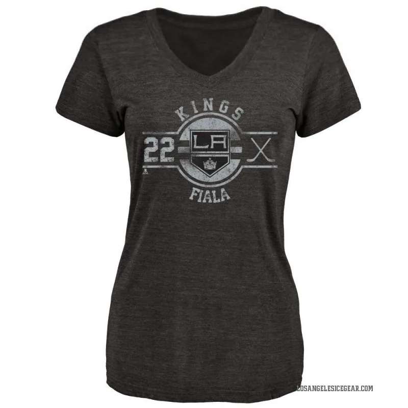 Kevin Fiala Women's Black Los Angeles Kings Insignia T-Shirt -