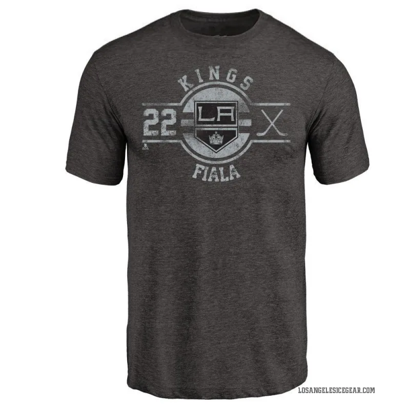 Kevin Fiala Youth Black Los Angeles Kings Insignia T-Shirt -