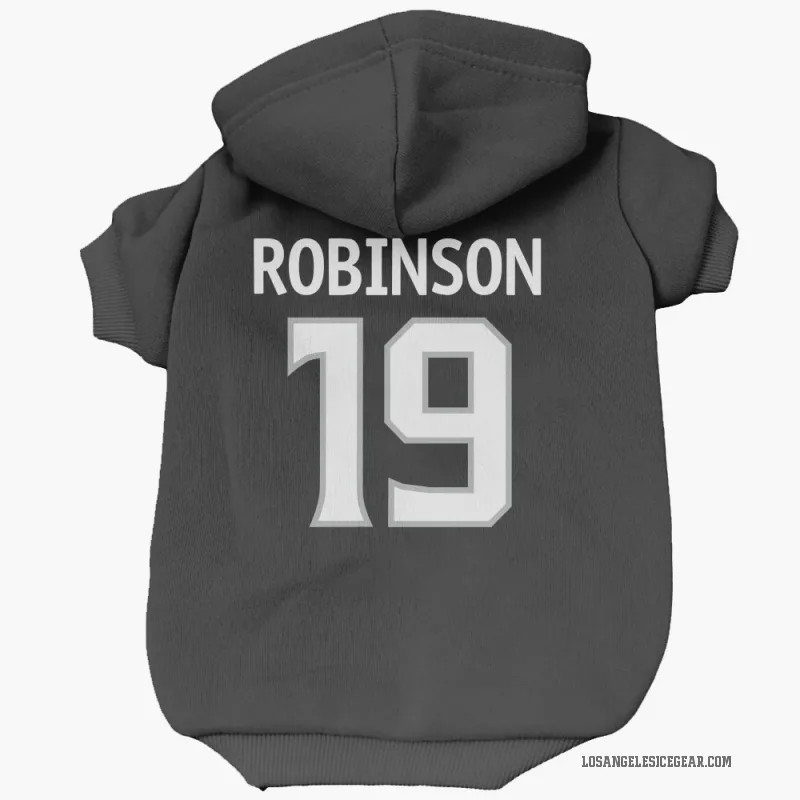 Larry Robinson  Black Los Angeles Kings  Cat & Dog Pet Hoodie