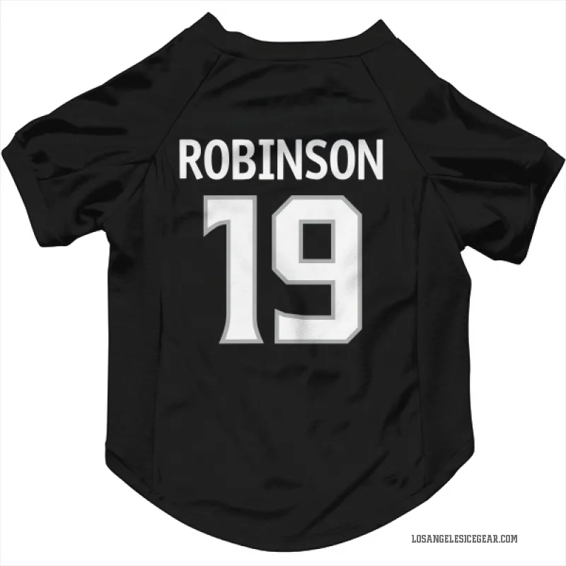 Larry Robinson  Black Los Angeles Kings  Cat & Dog Pet Jersey