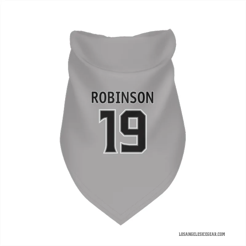 Larry Robinson  Gray Los Angeles Kings  Cat & Dog Pet Bandana