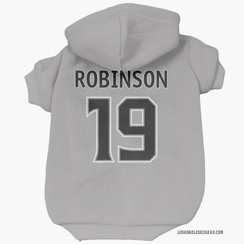 Larry Robinson  Gray Los Angeles Kings  Cat & Dog Pet Hoodie
