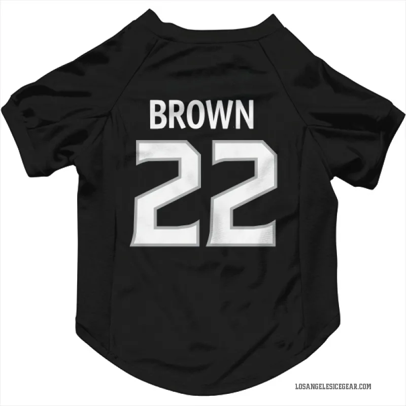 Logan Brown  Black Los Angeles Kings  Cat & Dog Pet Jersey
