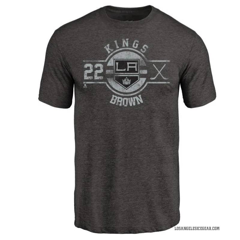 Logan Brown Men's Black Los Angeles Kings Insignia T-Shirt -