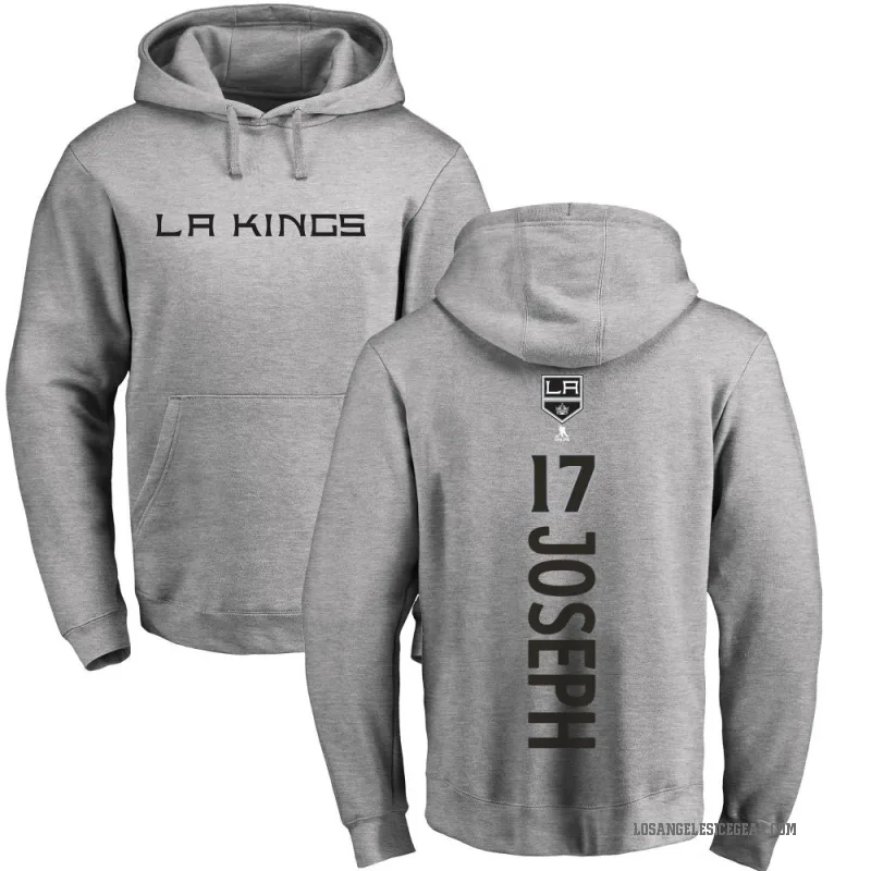 Mathieu Joseph Men's Los Angeles Kings Branded Ash Backer Pullover Hoodie