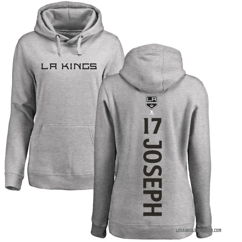 Mathieu Joseph Women's Los Angeles Kings Branded Ash Backer Pullover Hoodie