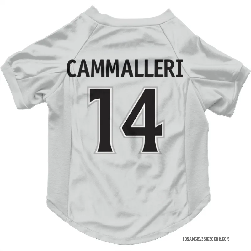 Mike Cammalleri  White Los Angeles Kings  Cat & Dog Pet Jersey