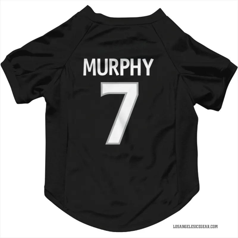 Mike Murphy  Black Los Angeles Kings  Cat & Dog Pet Jersey