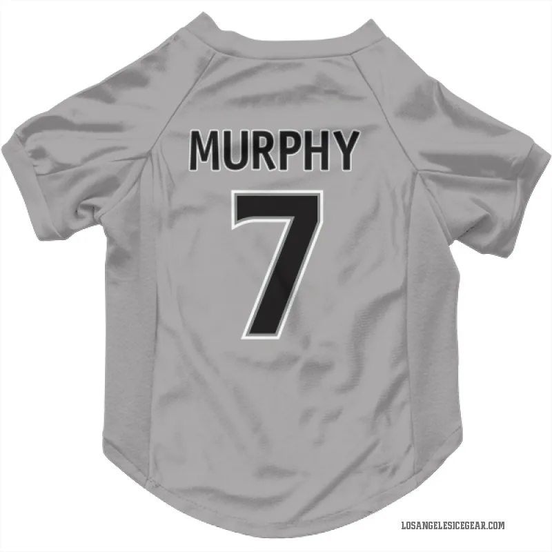 Mike Murphy  Gray Los Angeles Kings  Cat & Dog Pet Jersey