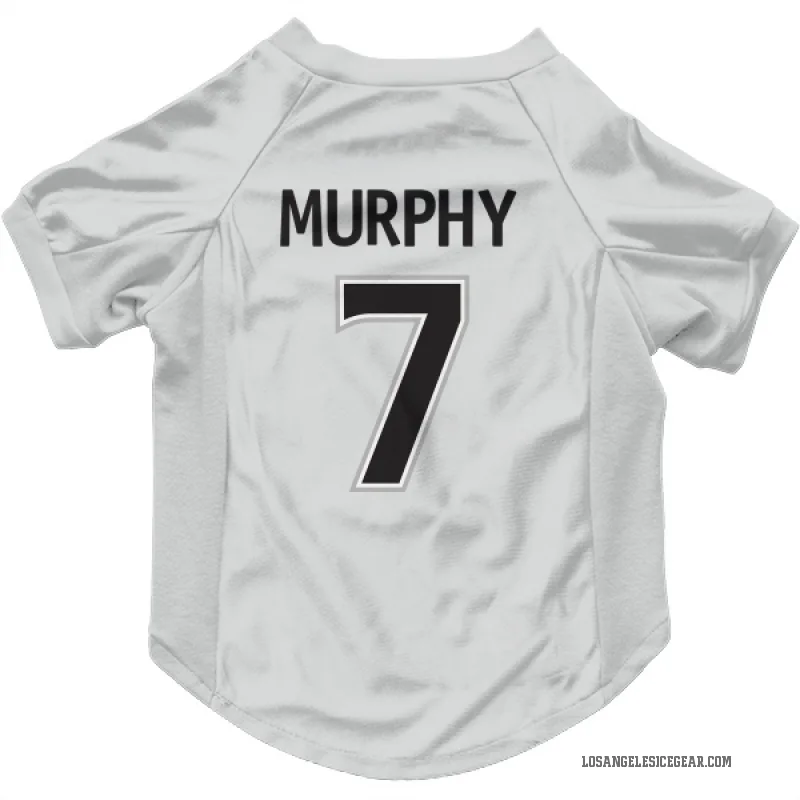 Mike Murphy  White Los Angeles Kings  Cat & Dog Pet Jersey