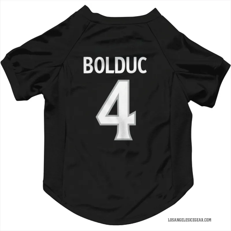 Samuel Bolduc  Black Los Angeles Kings  Cat & Dog Pet Jersey