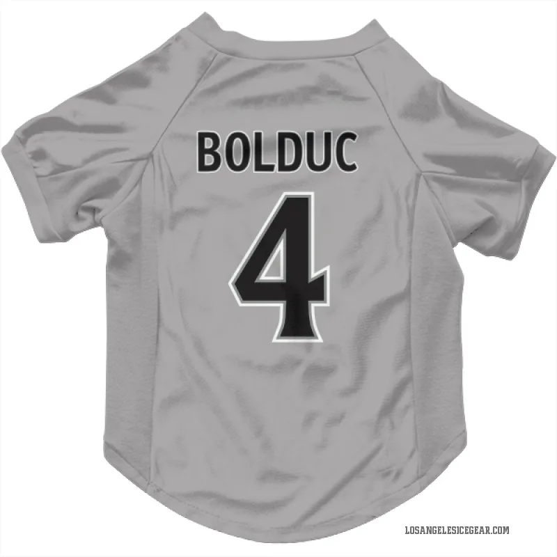 Samuel Bolduc  Gray Los Angeles Kings  Cat & Dog Pet Jersey