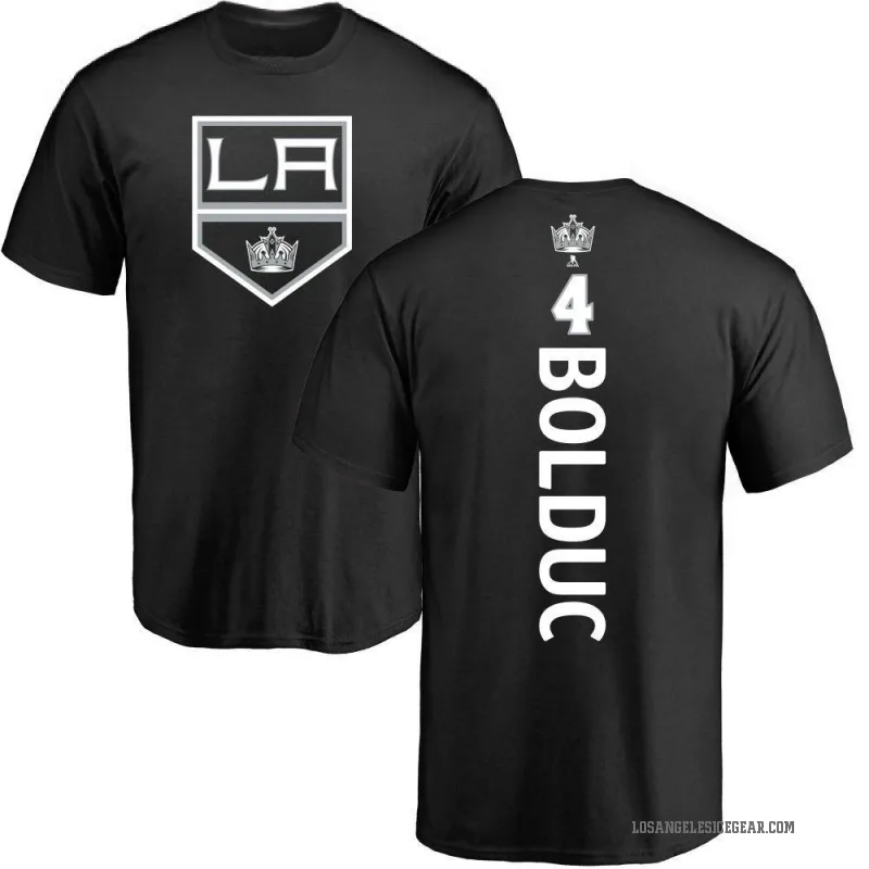 Samuel Bolduc Men's Black Los Angeles Kings Backer T-Shirt -