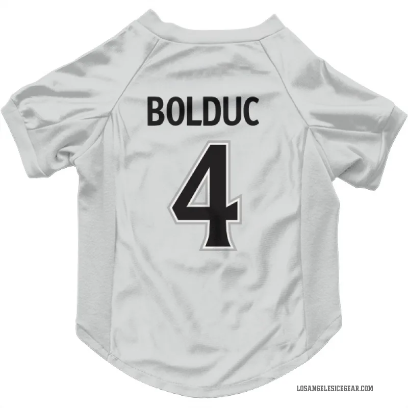 Samuel Bolduc  White Los Angeles Kings  Cat & Dog Pet Jersey