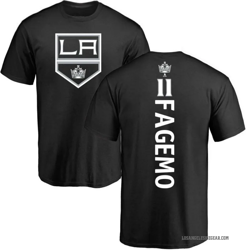 Samuel Fagemo Men's Black Los Angeles Kings Backer T-Shirt -