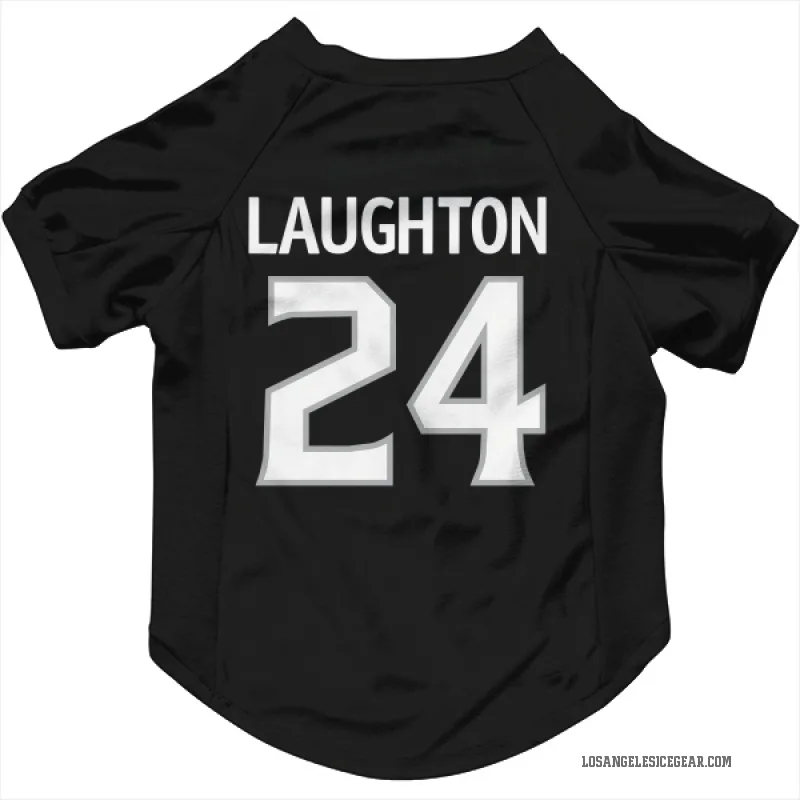 Scott Laughton  Black Los Angeles Kings  Cat & Dog Pet Jersey