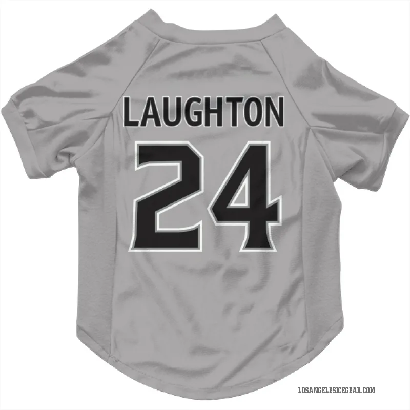 Scott Laughton  Gray Los Angeles Kings  Cat & Dog Pet Jersey