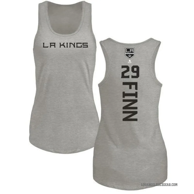 Steven Finn Women's Ash Los Angeles Kings Backer Tank Top -