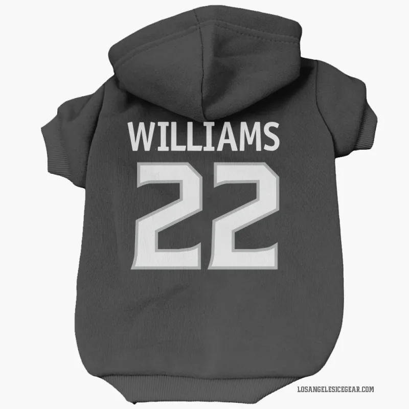 Tiger Williams  Black Los Angeles Kings  Cat & Dog Pet Hoodie