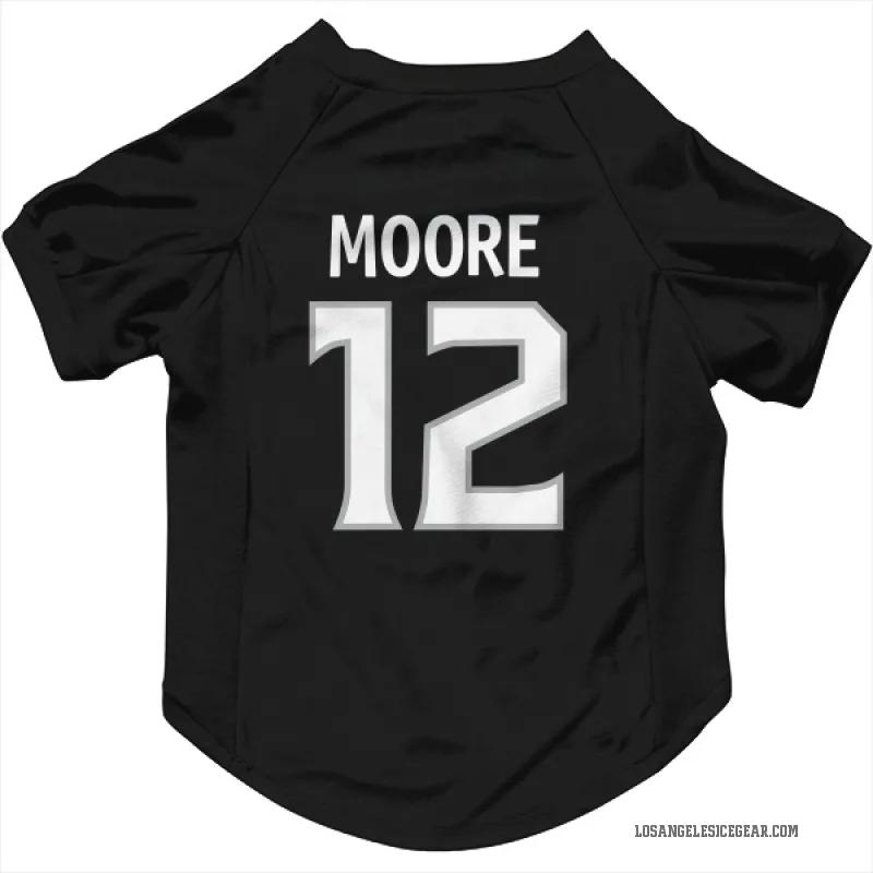 Trevor Moore  Black Los Angeles Kings  Cat & Dog Pet Jersey