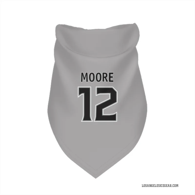 Trevor Moore  Gray Los Angeles Kings  Cat & Dog Pet Bandana