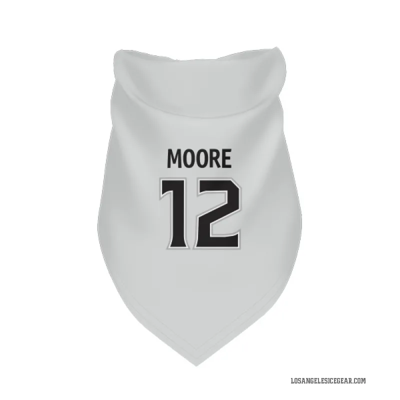Trevor Moore  White Los Angeles Kings  Cat & Dog Pet Bandana